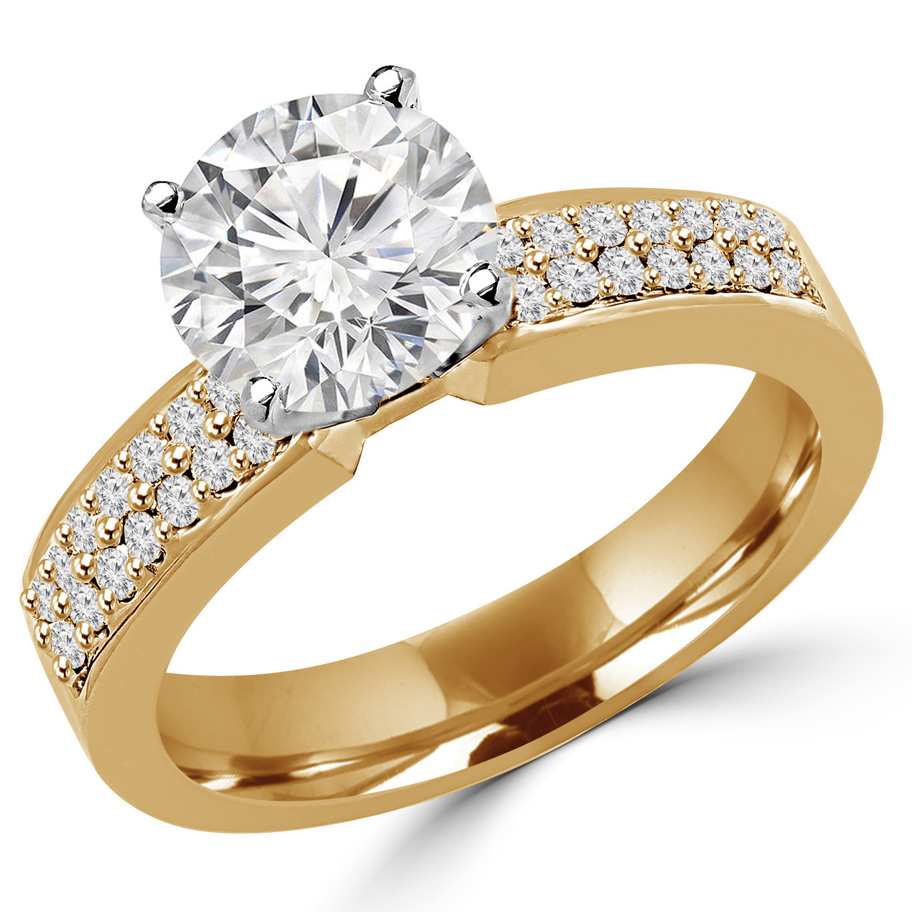 High Setting Engagement Ring Bijoux Majesty