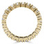 Round Cut Diamond Full-Eternity Wedding Band Ring in Yellow Gold - #1438L-Y