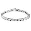 Round Cut Diamond 3-Prong Classic Tennis Bracelet in White Gold - #B623-W