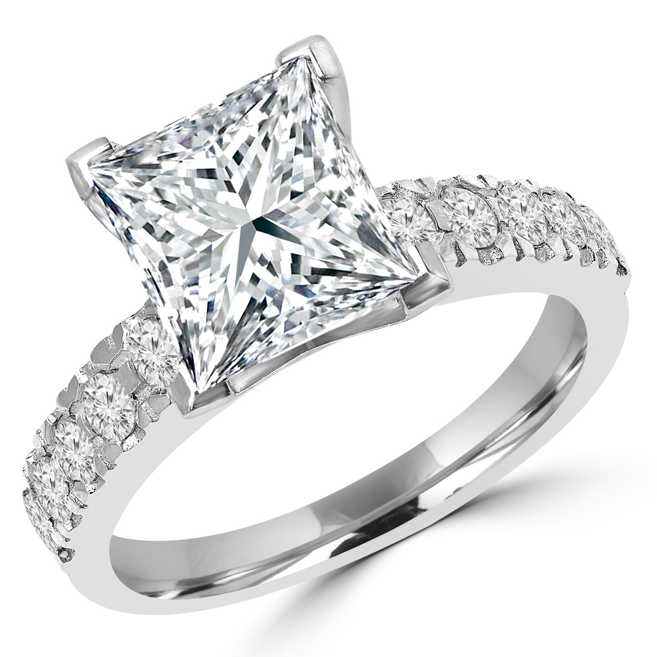 Princess Cut Diamond Rings | Bijoux Majesty