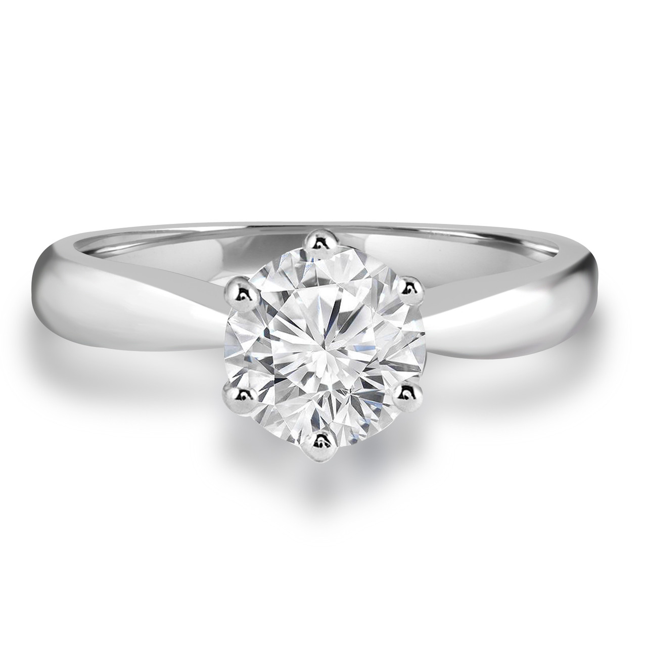 Round Engagement Rings | Bijoux Majesty