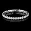 Round Cut Diamond Full-Eternity Shared-Prong Wedding Band Ring in White Gold - #UFOH9619-W