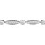 Round Cut Diamond Shared-Prong Fashion Tennis Bracelet in White Gold - #B1741-W