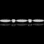 Round Cut Diamond Shared-Prong Fashion Tennis Bracelet in White Gold - #B1741-W