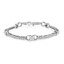 Round Cut Diamond 4-Prong Tennis Bracelet in White Gold - #B1913-W