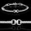 Round Cut Diamond 4-Prong Tennis Bracelet in White Gold - #B1913-W