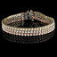 Round Cut Diamond 4-Prong Tennis Bracelet in White Gold, Yellow Gold, & Rose Gold - #B2933-W-Y-R