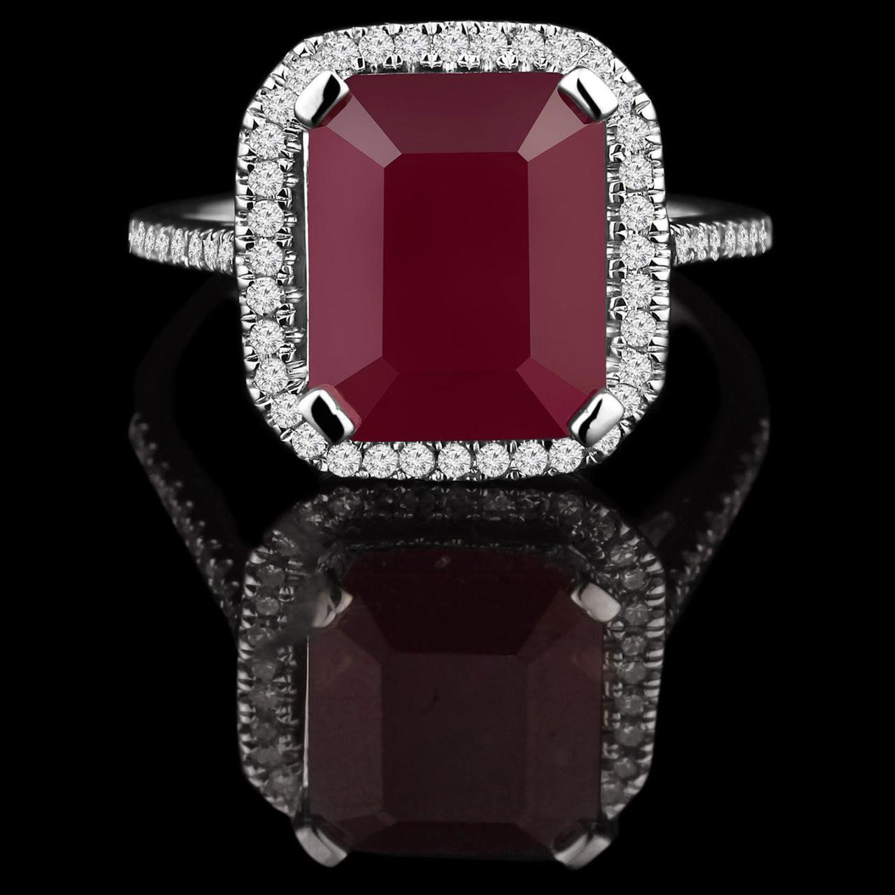 Red Ruby Rings Bijoux Majesty