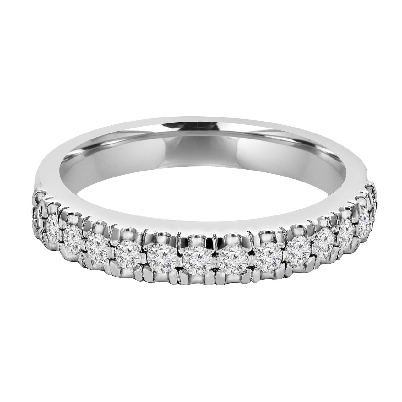 Semi Eternity Diamond Band Bijoux Majesty