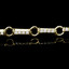 Round Cut Diamond 4-Prong Fashion Tennis Bracelet in Yellow Gold - #B1280-Y