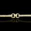 Round Cut Diamond 4-Prong Tennis Bracelet in Yellow Gold - #B1913-Y