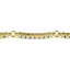 Round Cut Diamond 4-Prong 3-Row Tennis Bracelet in Yellow Gold - #B2260-Y