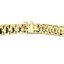 Radiant Cut Diamond Bar Set Tennis Bracelet in Yellow Gold - #B-619-Y