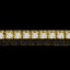 Round Cut Diamond Multi-Stone 4-Prong Vintage Fashion Tennis Bracelet in Yellow Gold - #MIR-B-1859-Y