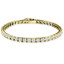 Round Cut Diamond Multi-Stone 4-Prong Tennis Bracelet in Yellow Gold - #RB-3422-Y