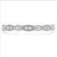 Round Cut Diamond Multi-Stone Semi-Eternity Wedding Band Ring in White Gold - DARIO-B-W