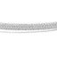 Round Cut Diamond Bracelet 14K White Gold  - #HDBN1043