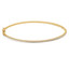 Round Cut Diamond Bracelet 14K Yellow Gold  - #HDBN1099