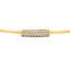 Round Cut Diamond Bracelet 14K Yellow Gold  - #HDBN1170