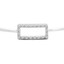 Round Cut Diamond Bracelet 14K White Gold  - #HDBN1172