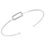 Round Cut Diamond Bracelet 14K White Gold  - #HDBN1172