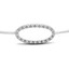 Round Cut Diamond Bracelet 14K White Gold  - #HDBN1177