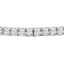 Round Cut Diamond Fashion Tennis Bracelet in White Gold - #BRACE2-W