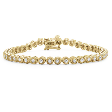 How To Wear Gold Diamond Tennis Bracelet With Style?