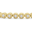 Round Cut Diamond Fashion Tennis Bracelet in Yellow Gold - #MIR-B70-Y