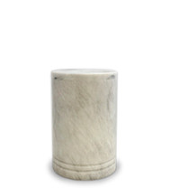 Toscano White Marble Keepsake Urn for Ashes - Small
Product Description