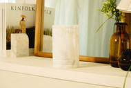 Toscano White Marble Keepsake Urn for Ashes - Small