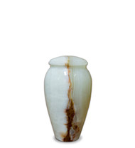 Jade Green Onyx Serenity Keepsake Urn For Ashes - Small Keepsake