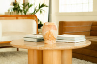 Everlasting Teakwood Marble Cremation Urn for Ashes - Full Size (Adult)