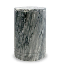 Toscano Cloud Grey Marble Urn For Ashes - Large