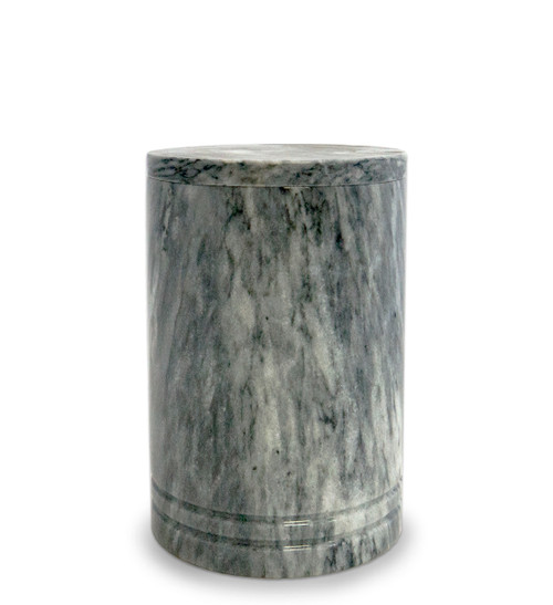 Medium Toscano Grey Marble Urn For Ashes 