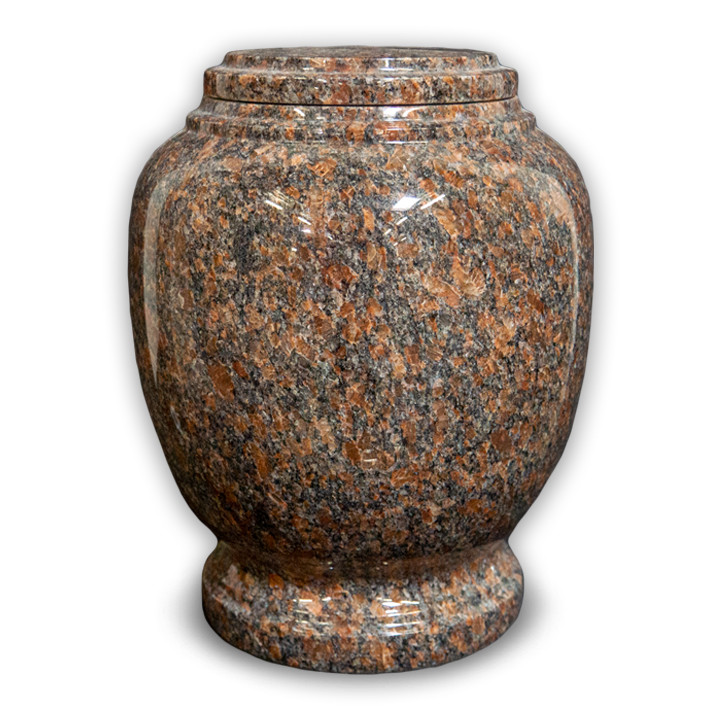 Everlasting Mahogany Granite Urn Memory Cremation Urns