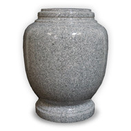 Everlasting Grey Granite Cremation Urn for Ashes - Full Size (Adult)