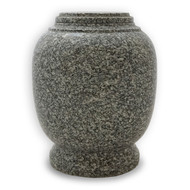 Everlasting Cloud Grey Granite Cremation Urn for Ashes - Full Size (Adult)