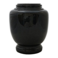 Everlasting Black Granite Cremation Urn for Ashes - Full Size (Adult)
