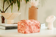 Modern Rosemary Onyx Marble Cremation Urn for Ashes - Full Size (Adult)