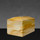 Contemporary Burma Teakwood Marble Cremation Urn for Ashes - Full Size (Adult)