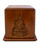 Mahogany Wood Buddha Cremation Urn