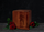 Mahogany Wood Box with Rose Cremation Urn for Ashes