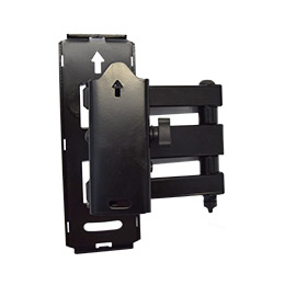 the wall plate makes mounting a computer screen or TV easy