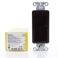 Hubbell Brown Commercial Grade Rocker Light Switch Single Pole 15A 120/277V 9803