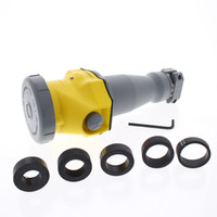 Hubbell Watertight IEC Pin & Sleeve Connector Female Plug 60A 125VAC HBLS360C4W