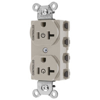 Hubbell Lt Almond SnapConnect Receptacle 2/2 "CONTROLLED" 20A SNAP5362C2LA