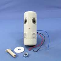 Cooper Off-White Paintable 360° 2-Way Ultrasonic Occupancy Sensor Standard AH0EC-U-2000