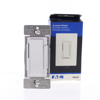 Eaton WACD-W White Accessory Dimmer for Use with WFD30 Master Dimmer
