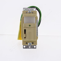 Hubbell Ivory PIR Occupancy Sensor Wall Switch w/Dimming & Nightlight RMS121ILI